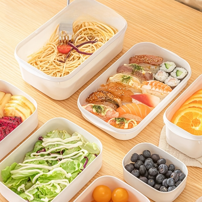 27.05/54.1oz Food Bento Box, Multifunctional Food Storage Container, Spice Organizer, Suitable for Fruits, Spices, Dumplings, Sushi, Herbs, Sealed, Microwave Safe, Reusable, Easy to Clean, for Kitchen, Outdoor Camping, Office Workers, Students - Image 5