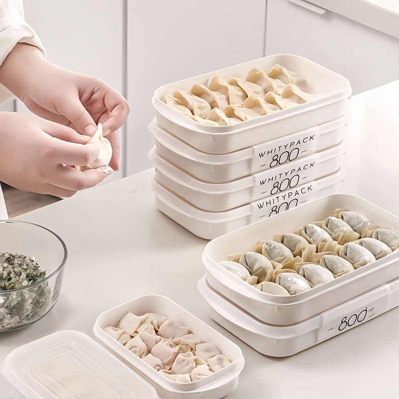 27.05/54.1oz Food Bento Box, Multifunctional Food Storage Container, Spice Organizer, Suitable for Fruits, Spices, Dumplings, Sushi, Herbs, Sealed, Microwave Safe, Reusable, Easy to Clean, for Kitchen, Outdoor Camping, Office Workers, Students - Image 6