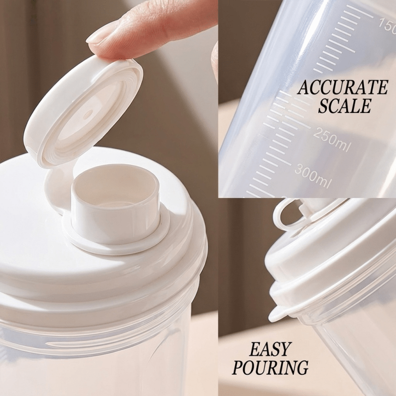4pcs Multi-Functional Airtight Grain Storage Containers, Transparent with Measurement Markings - Food Storage and Fresh-Keeping Containers, Rice and Grain Containers, Airtight Seed and Cereal Jars, Reusable Spice Jars for Kitchen Use, for Beans - Image 6