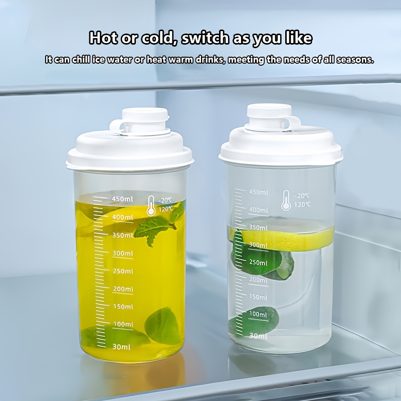 2pcs Household Sealed Spice Jars, Large Capacity Sugar Jar, Japanese-Style Instant Cup, Cold Water Pitcher, High-Temperature Resistant, Suitable for Juice, Lemonade, Grains, Breakfast, Fruit, Medicinal Broth Preservation Container, Portable Plastic - Image 3